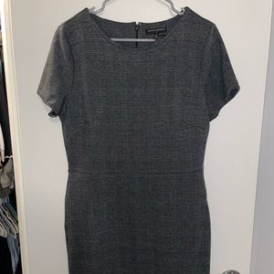 Grey Banana Republic Work Dress